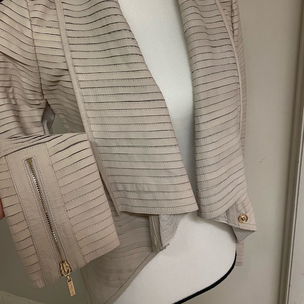 Marciano Shayna Drape Leather Jacket - Picture 7 of 11